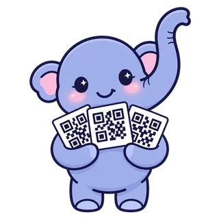 Qly the FreeQrly elephant mascot