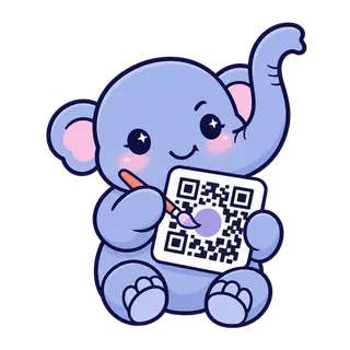 Qly the FreeQrly elephant mascot